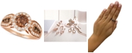Le Vian Chocolate Diamonds&reg; (5/8 ct. t.w.) & Nude Diamonds™ (1/2 ct. t.w.) Statement Ring in 14k Rose Gold & 14k White Gold